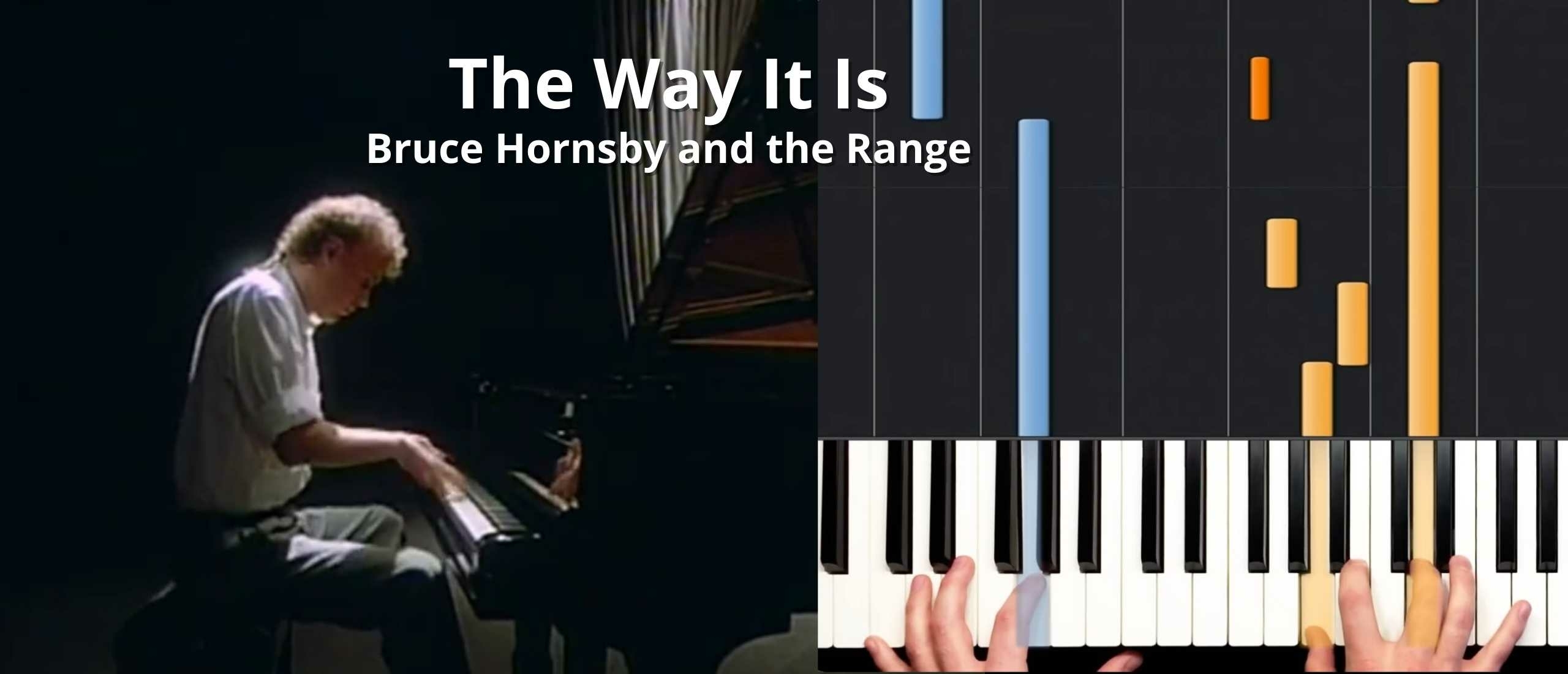 The Way It Is - Bruce Hornsby and the Range: De Kenmerkende Pianoriff