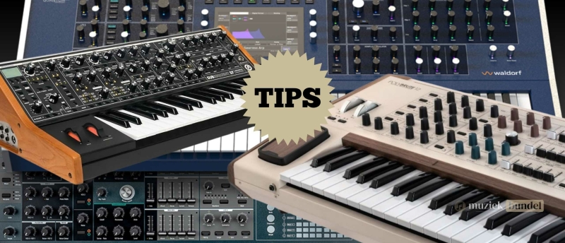 Handige tips voor beginners om de juiste synthesizer te kiezen en mee aan de slag te gaan.