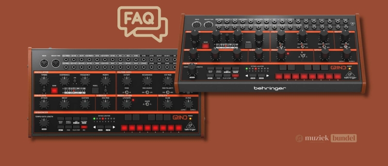 FAQ - Veelgestelde vragen over de Behringer GRIND