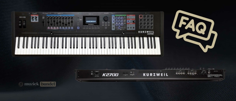 Antwoorden op veelgestelde vragen over de Kurzweil K2700: prijs, functies, samples, alternatieven en meer.