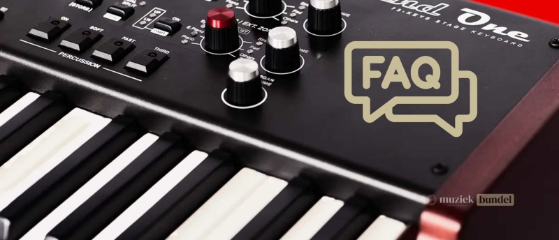 Veelgestelde vragen over de Legend One 61 | Muziekbundel.nl