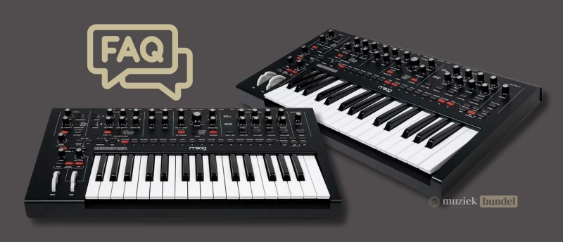Veelgestelde vragen over de Moog Messenger Synthesizer | Muziekbundel.nl