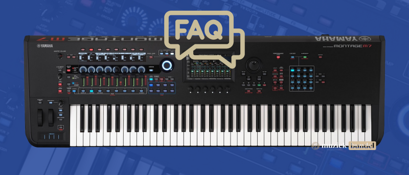 Veelgestelde vragen over de Yamaha Montage M7