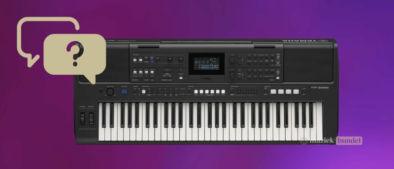 Veelgestelde vragen over de Yamaha PSR-E583