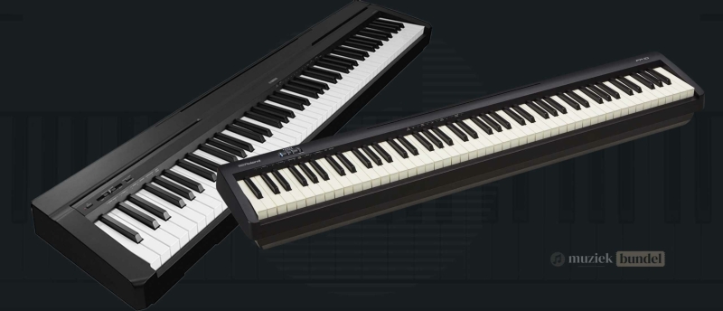 Alternatieven voor de Kawai ES110 digitale piano, zoals de Yamaha P45 en Roland FP-10 met extra functies en USB-opties