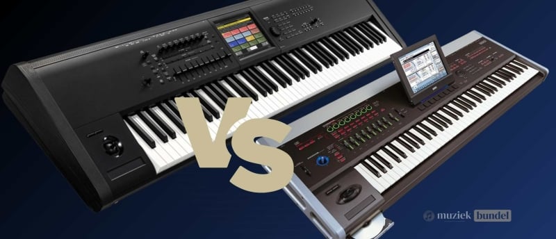 Korg OASYS vs Kronos 3 Vergelijking van specificaties prestaties en geluidskwaliteit tussen deze twee vlaggenschip-workstations van Korg