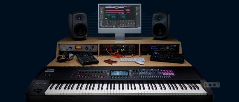 DAW-integratie van de Roland Fantom-6 EX voor Ableton Live, Logic Pro, MainStage, Cubase en Studio One