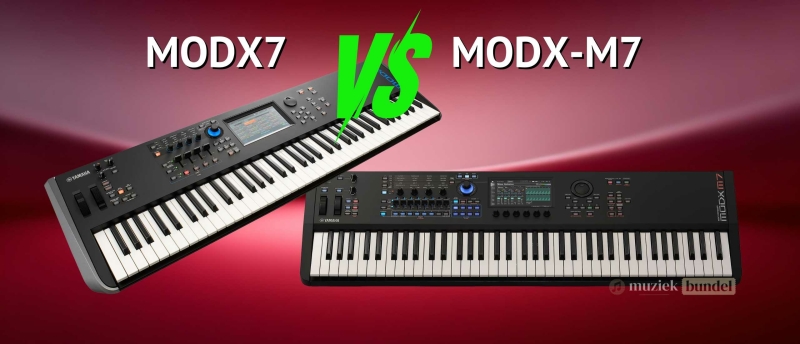 Verschil tussen MODX7 en MODX-M7 | Muziekbundel Verschil tussen MODX7 en MODX-M7 | Muziekbundel