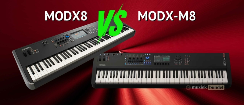 Verschillen van Yamaha MODX8 naar MODX M8 | Muziekbundel.nl Verschillen van Yamaha MODX8 naar MODX M8 | Muziekbundel.nl
