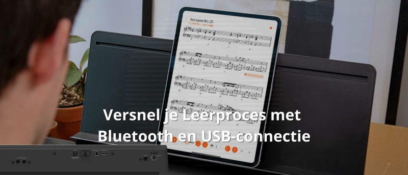 Versnel je leerproces met Bluetooth en USB-connectie