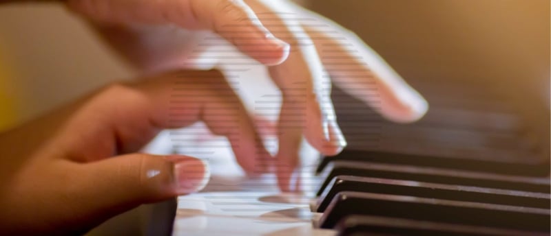 Vingerzetting voor piano leren spelen