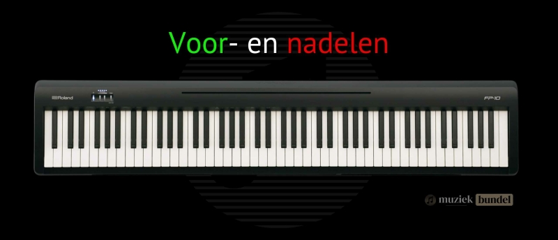 Ontdek de voor- en nadelen van de Roland FP-10 digitale piano. Lees over klavier, geluidskwaliteit en functies.