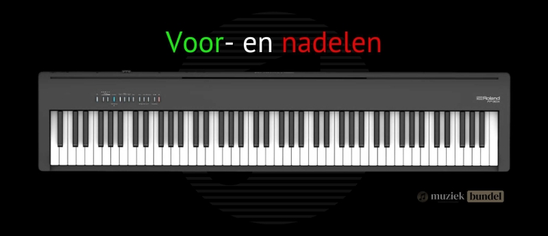 Bekijk de voor- en nadelen van de Roland FP-30X digitale piano. Lees alles over klavier, geluidskwaliteit en functies.