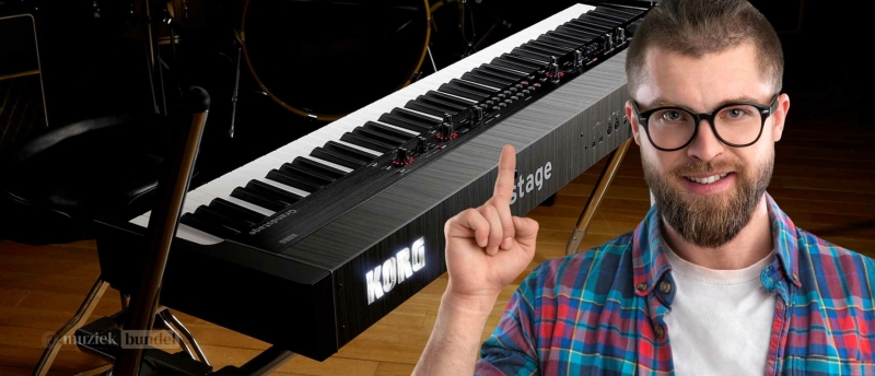 Geschiktheid van de Korg Grandstage 88 voor professionals, live-performers en studio-gebruikers