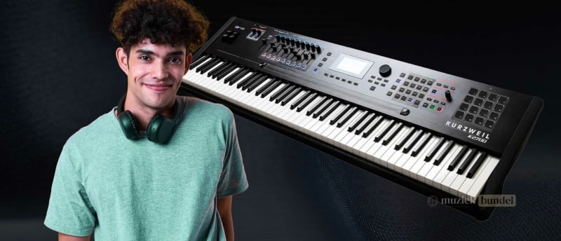 Uitleg over voor wie de Kurzweil K2700 geschikt is: een krachtig instrument voor professionals, studio's, live-muzikanten en ambitieuze hobbyisten.