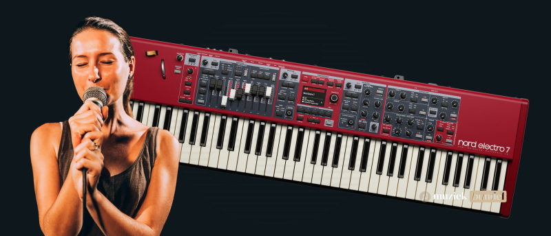 Voor wie is de Nord Electro 7 geschikt? | Muziekbundel.nl Nord Electro 7 stage keyboard voor live toetsenisten, worship spelers en professionele performers