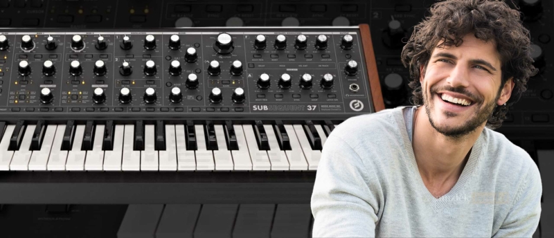 Informatie over de doelgroep van de Moog Subsequent 37 synthesizer