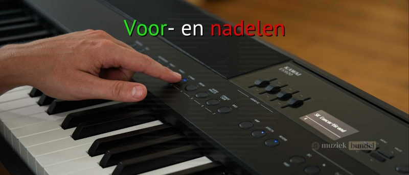 Overzicht van de voor- en nadelen van de Kawai ES920 digitale piano