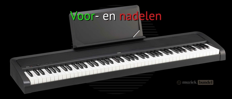 Overzicht van de voordelen en nadelen van de Korg B2 digitale piano voor gebruikers