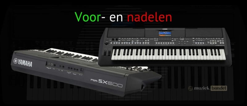 Overzicht van de belangrijkste voor- en nadelen van de Yamaha PSR-SX600 keyboard