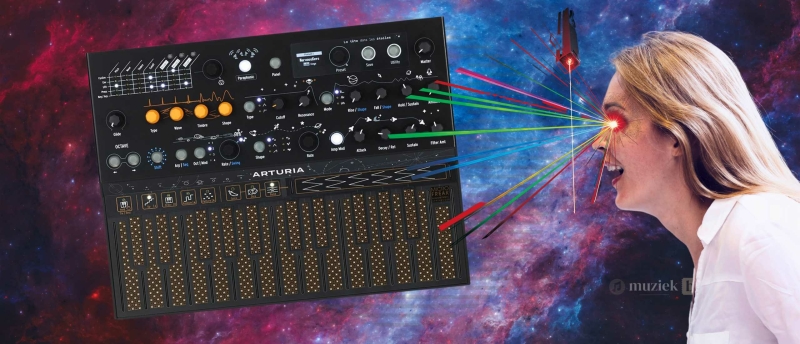 De Arturia MicroFreak Stellar LTD is een must-have hybride synthesizer met unieke klankmogelijkheden en een futuristisch space-age design, ideaal voor elke muzikant.