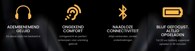 Voordelen van WUFF koptelefoons: geluidskwaliteit, comfort en noise cancelling