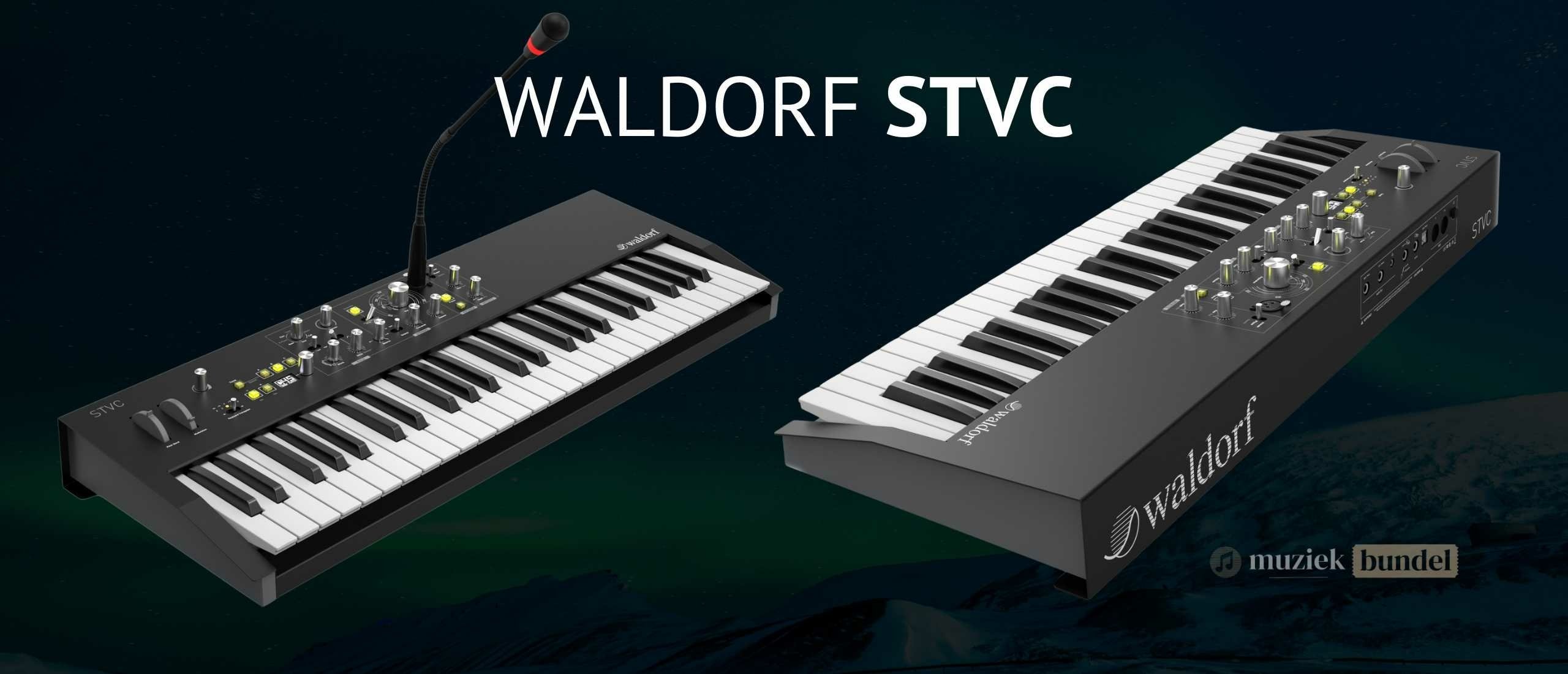 Waldorf STVC Review De Ultieme String Synthesizer met Vocoder | Muziekbundel.nl