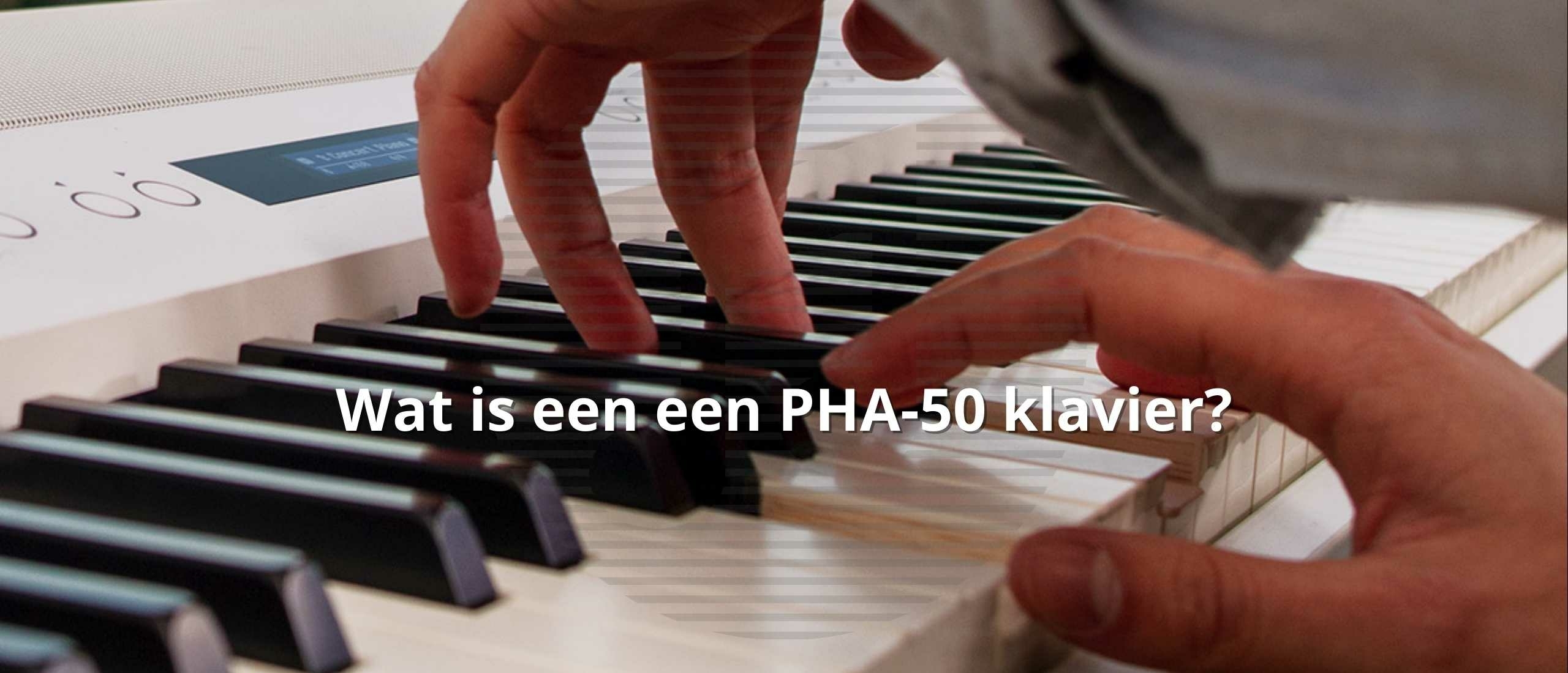 Wat is een een PHA-50 klavier?