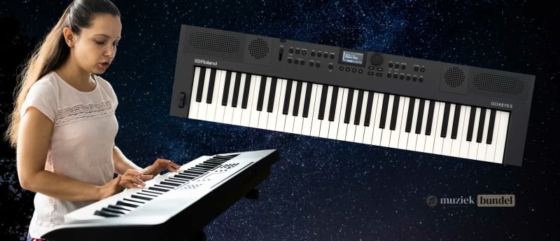 Vergelijking tussen de Roland GO KEYS 5 en traditionele keyboards qua functies en mogelijkheden.