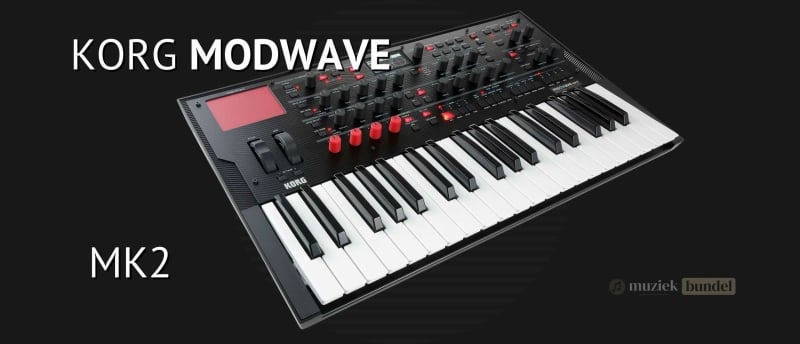 De unieke eigenschappen van de Korg Modwave MK2 synthesizer, inclusief uitgebreide wavetable-synthese en modulatiemogelijkheden.