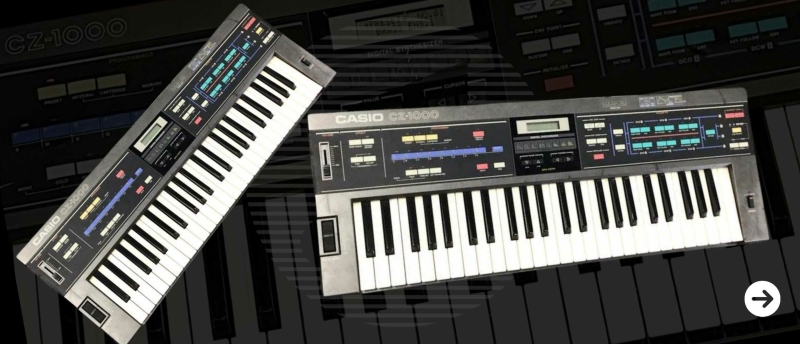 Wie heeft de Casio CZ-1000 uit de jaren '80 gebruikt?