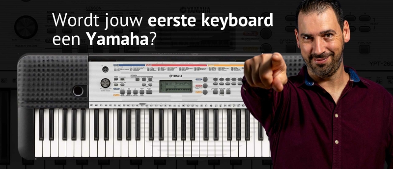 Wordt jouw eerste keyboard een Yamaha?