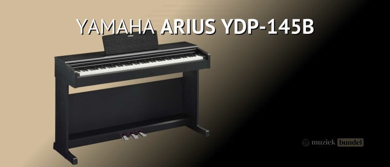 De Yamaha Arius YDP-145B biedt een authentieke speelervaring, elegant design en betrouwbare klankkwaliteit, perfect voor beginners en gevorderden.