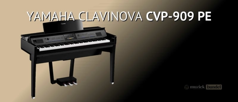 De Yamaha Clavinova CVP-909 PE is een luxueus en elegant topmodel digitale piano met geavanceerde functies en een authentieke speelervaring.