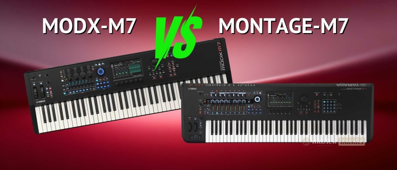 Verschil tussen MODX7 en MODX-M7 | Muziekbundel Verschil tussen MODX7 en MODX-M7 | Muziekbundel