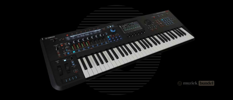 Yamaha Montage MX synthesizer met AN, AN-X, FM-X en AWM2 engines, en polyfone aftertouch voor ongeëvenaarde klankcontrole