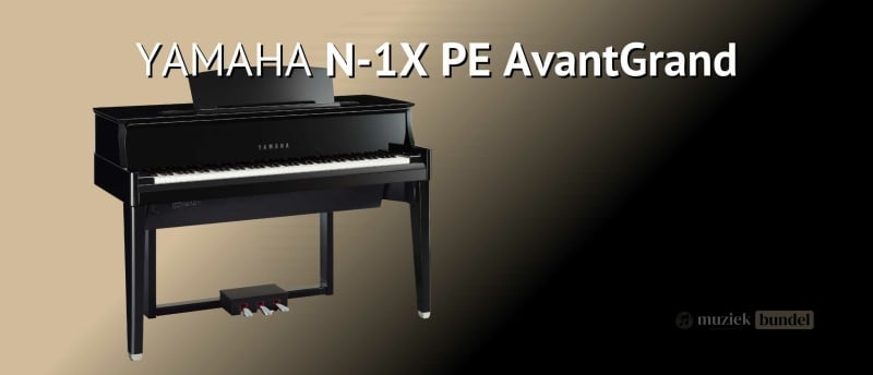 De Yamaha N-1X PE AvantGrand combineert luxe en innovatie in een hybride digitale piano met een authentieke speelervaring en premium design.