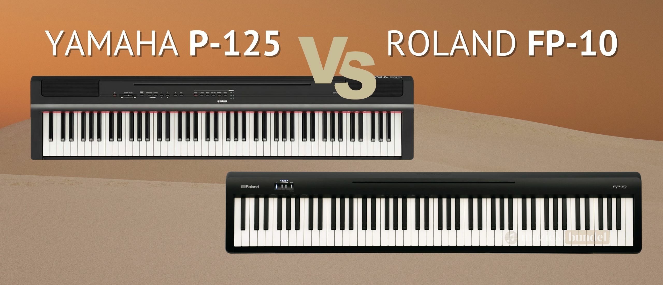 Yamaha P-125 vs Roland FP-10 Welke Digitale Piano Biedt de Beste Waarde? - Muziekbundel.nl