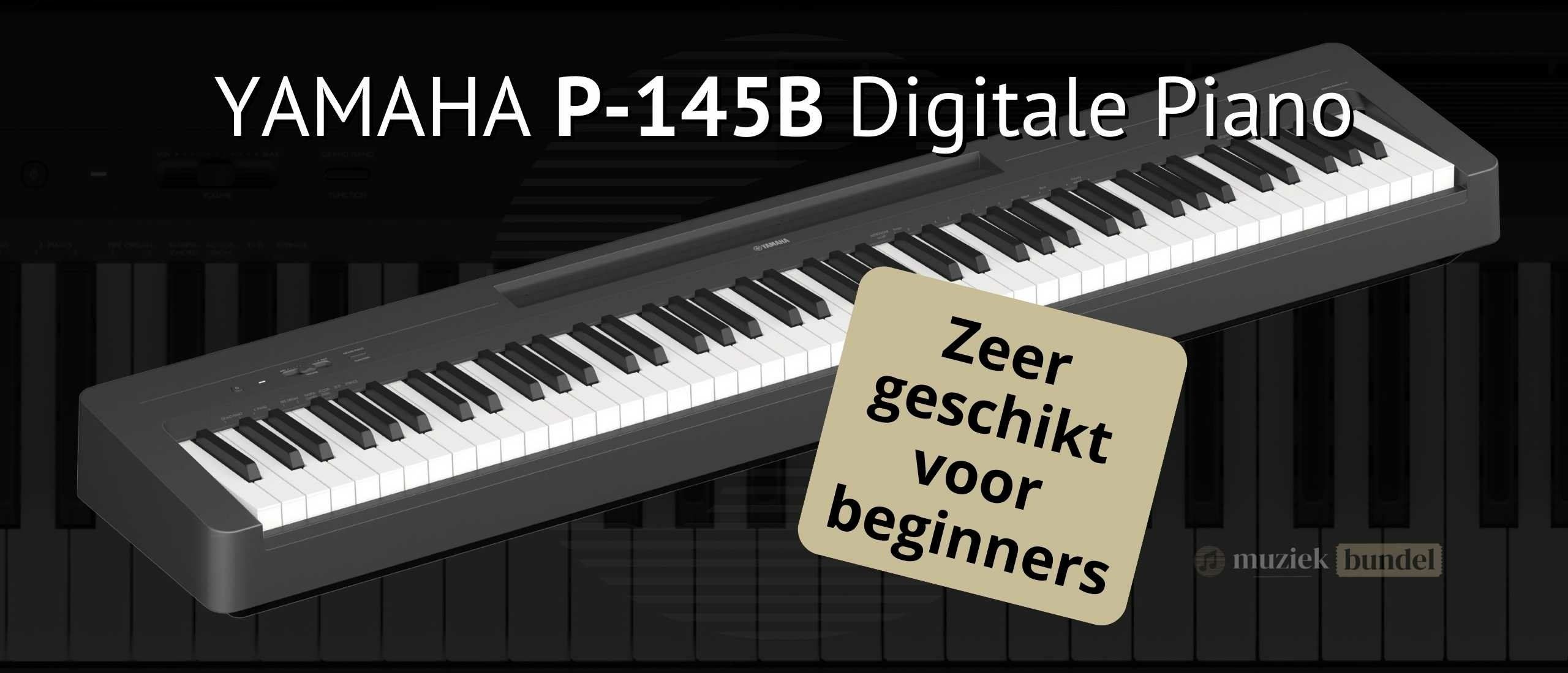 Yamaha P-145B Review - compact veelzijdig en authentiek | Muziekbundel.nl