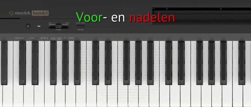 Een duidelijk overzicht van de voordelen en nadelen van de Yamaha P-145B digitale piano