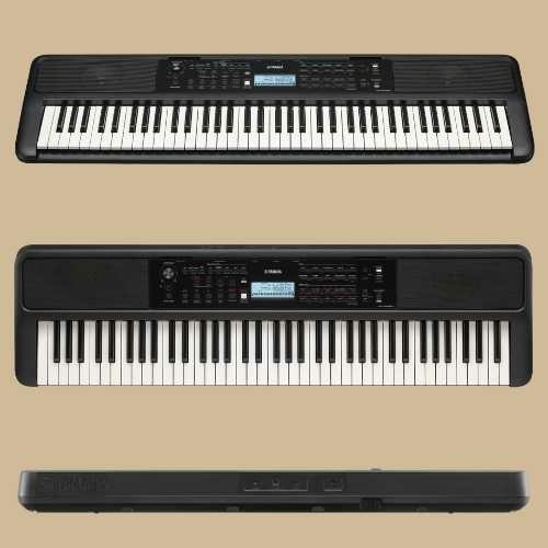 Yamaha PSR-EW320 keyboard met 76 aanslaggevoelige toetsen, ideaal voor beginners en gevorderde spelers.