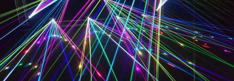 Lasers in verschillende kleuren