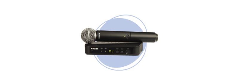 Shure BLX24E/SM58-K14 draadloos handheld systeem