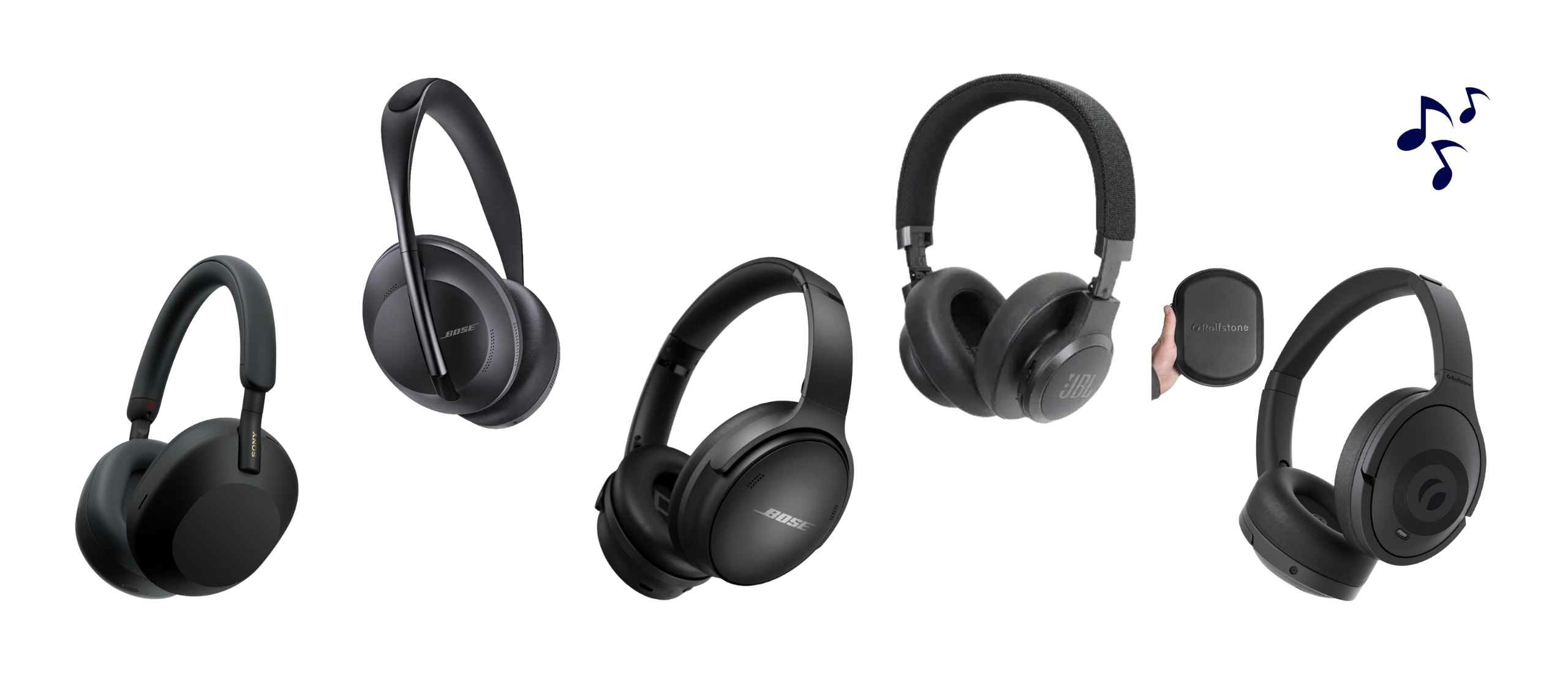 De top 5 beste noise cancelling koptelefoon