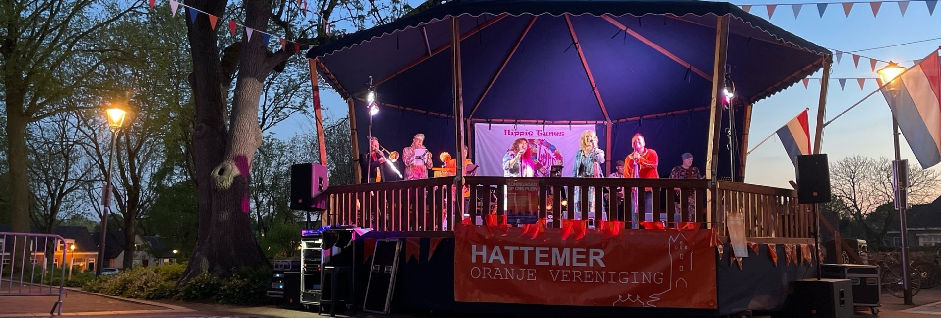 koningsdag Hattem muziektent stichting muziektent Hattem