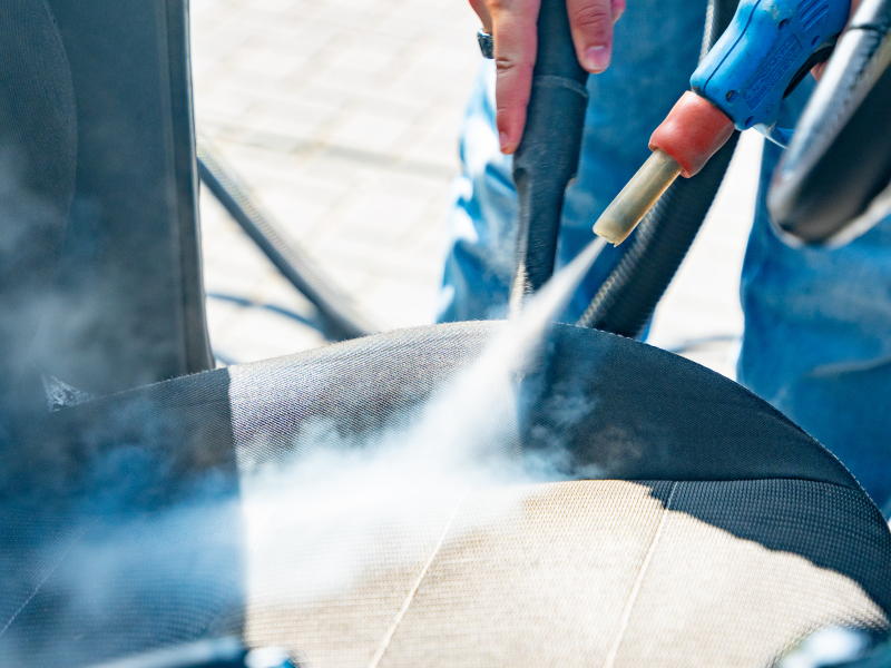 binnenkant auto reinigen