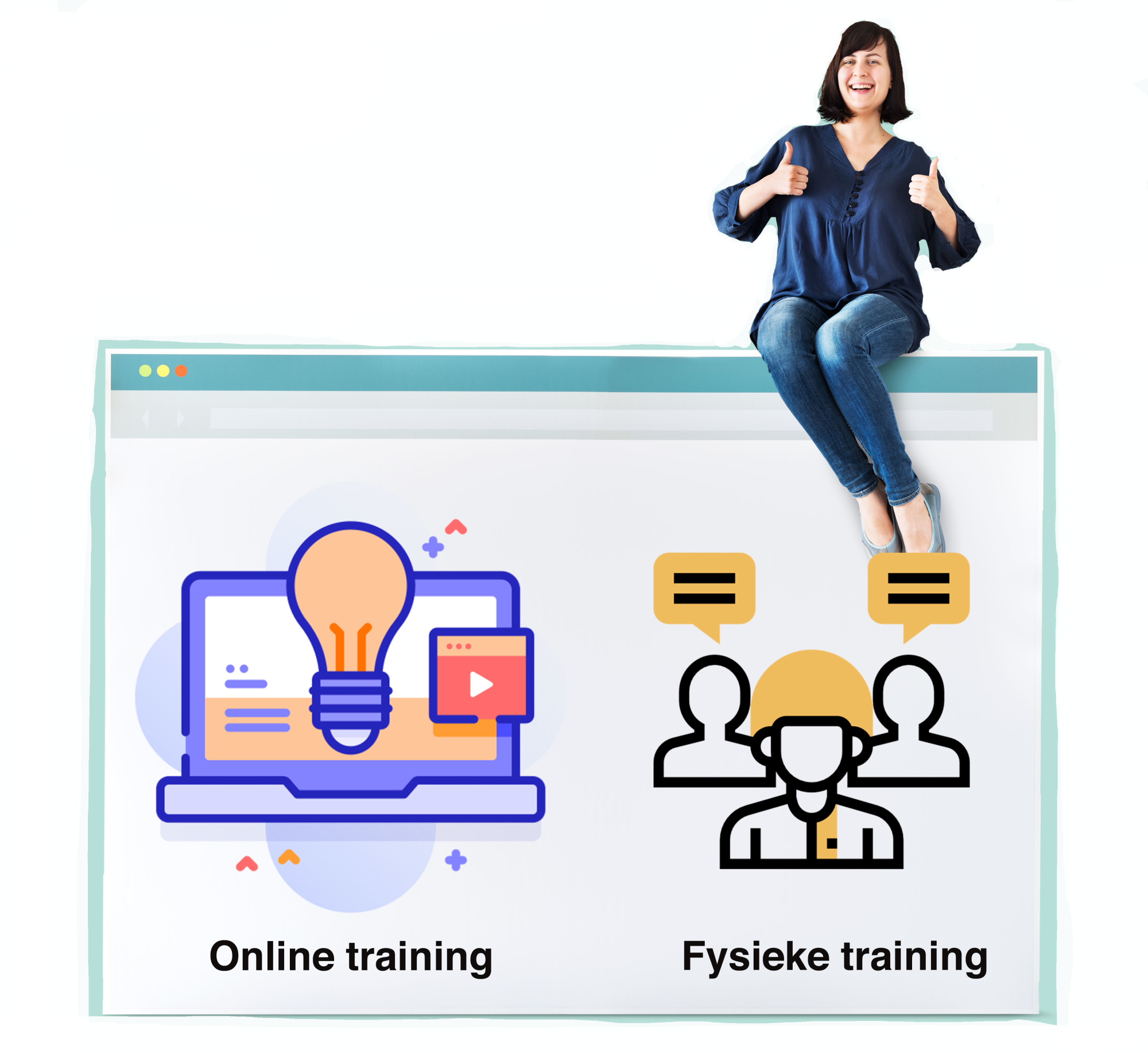 Online & fysieke training Online & fysieke training