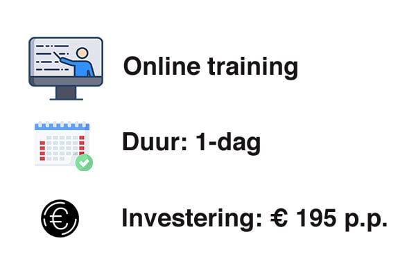 Online training informatie