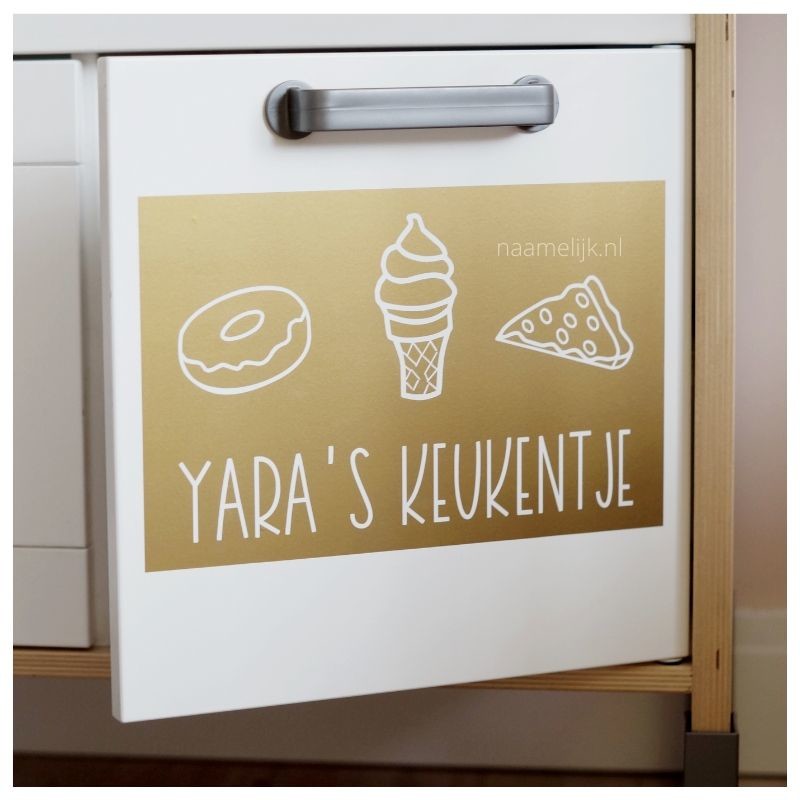 Ikea keukentje pimpen zonder verf - sticker lekkers Ikea keukentje pimpen zonder verf - sticker lekkers