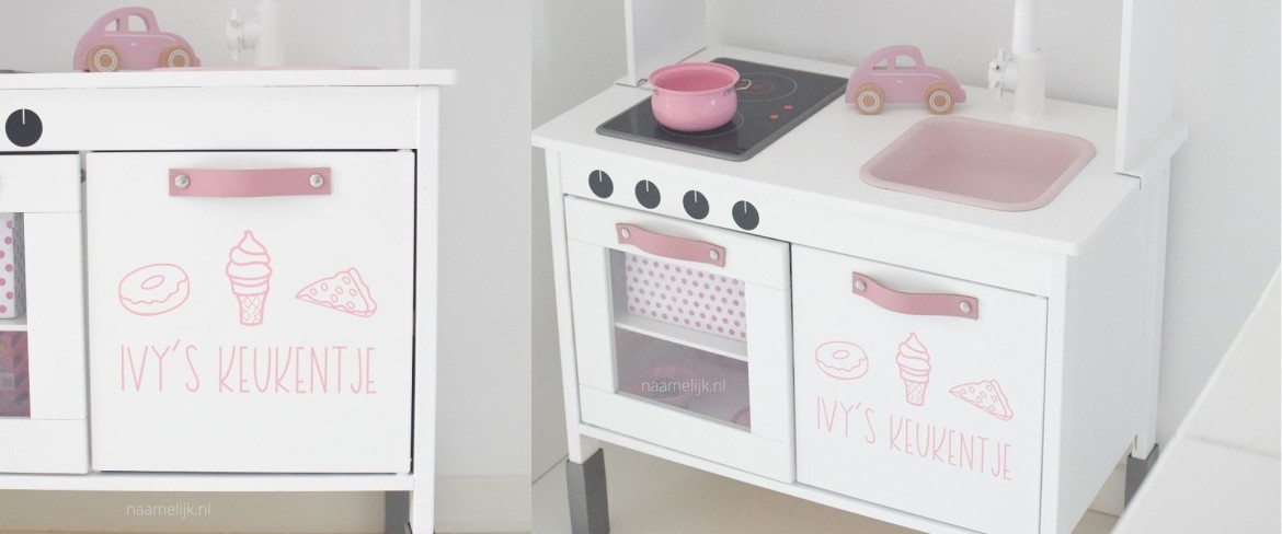 Ikea keuken sticker 'Lekkers' Ikea keuken sticker 'Lekkers'